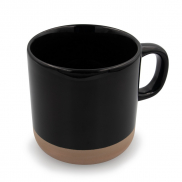 Kubek ceramiczny 340 ml | Aato - czarny