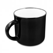 Kubek ceramiczny 280 ml | Lini - czarny