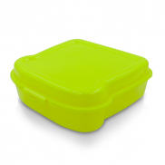 Pudełko śniadaniowe 'kanapka' 450 ml | Saffo - jasnozielony