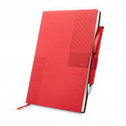 Notatnik | Lemara - czerwony