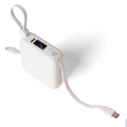 Power bank 10000 mAh - biały