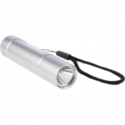 Latarka COB - srebrny