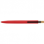 Zestaw piśmienniczy, długopis i pióro kulkowe - czerwony