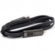 Kabel do ładowania BrandCharger Thor Eco - grafitowy