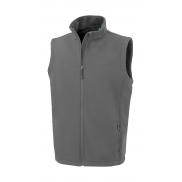 Bezrękawnik Softshell 2-warstwowy Recycled - workguard grey