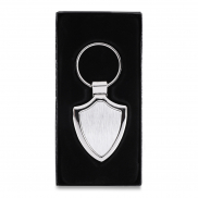 Brelok metalowy Emblem, srebrny