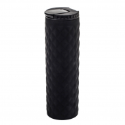 Kubek termiczny Tallin 450 ml, czarny