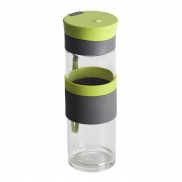 Szklana butelka Top Form 440 ml, jasny zielony