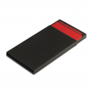 Zestaw notes z długopisem Abrantes, czerwony