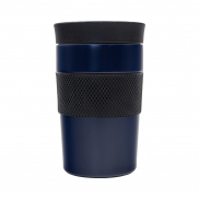 Kubek termiczny Husavik 320 ml, granatowy