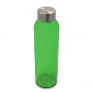 Kolorowa, szklana butelka Aqua Kuba 500 ml, zielony