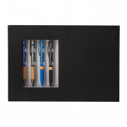 Pudełko do prezentacji długopisów Haga, czarny