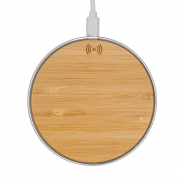 Ładowarka indukcyjna 15W Batam, brązowy