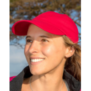 Niska czapka Brushed-Cotton - grey/black