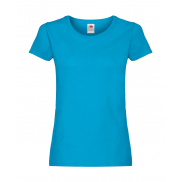 Damski T-shirt Original - azure blue