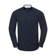 Koszula Tailored Contrast Ultimate Stretch - bright navy/oxford blue/white