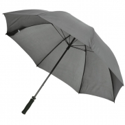 Parasol manualny XL Ø133 cm HURRICAN - szary