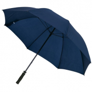 Parasol manualny XL Ø133 cm HURRICAN - granatowy