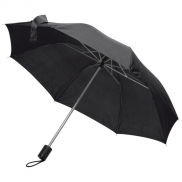 Parasol manualny Ø81 cm LILLE - czarny