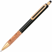 Długopis metalowy touch pen CAPRI - czarny