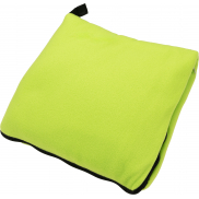 Koc z polaru/poduszka 2w1 RADCLIFF 170 g/m2 - jasnozielony