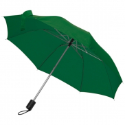 Parasol manualny Ø81 cm LILLE - ciemnozielony
