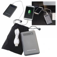 Power bank 4000 mAh KINGSVILLE - szary