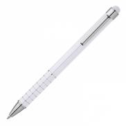 Długopis metalowy touch pen LUEBO - biały
