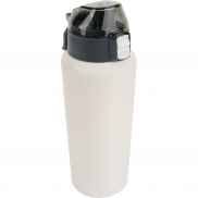 Butelka termiczna stalowa z recyklingu PUENTE ALTO MoLu 600 ml - biały