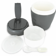 Lunch box 1000 ml MILANO - szary