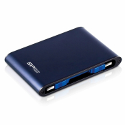 Przenośny dysk USB 3.0 Armor A80, 2TB Silicon Power - granatowy