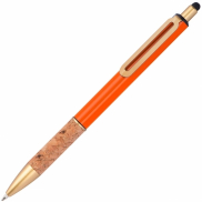 Długopis metalowy touch pen CAPRI - pomarańczowy