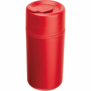 Kubek z podwójnymi ściankami GENOA 500 ml - czerwony