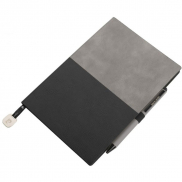 Notatnik A5 w kropki i długopis REPORTER Pierre Cardin - szary