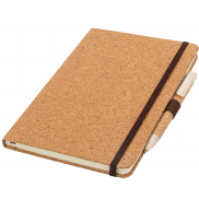 Notes A5 w kropki z długopisem BASTOGNE - beżowy