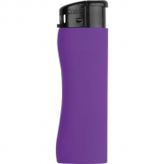 Zapalniczka soft touch MOUSCRON - fioletowy