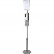 Dozownik do dezynfekcji SAINT JOHN - szary