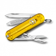 Scyzoryk Classic SD transparentny Victorinox - żółty