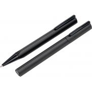 Zestaw piśmienny długopis i pióro kulkowe CAP D AGDE MoLu - czarny