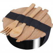 Lunch box GRAZ 700 ml - czarny