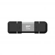 Pendrive Mobile C51, 64GB 3.2 Silicon Power - czarny