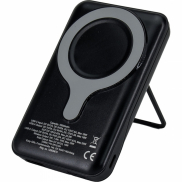 Power bank 10000 mAh z ładowarką indukcyjną VENTURA - czarny