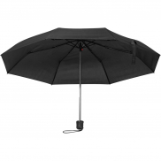 Parasol manualny rPET Ø98 cm NORTHAMPTON - czarny