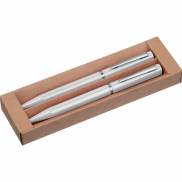 Zestaw piśmienny ABS z recyklingu BOGOTA - biały