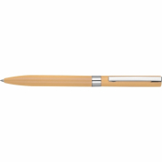 Długopis aluminiowy żelowy HUELVA - beżowy