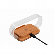 Stojak na telefon z ładowarką indukcyją JEROME Pierre Cardin - beżowy