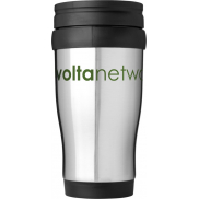 Kubek termiczny Sanibel, szary, czarny