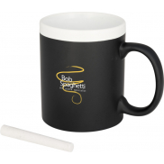 Kubek z powłoką tablicową, biały