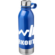 Bidon ze stali nierdzewnej Perth o pojemności 740 ml, niebieski