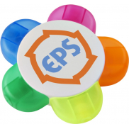 Zakreślacz Flower, biały